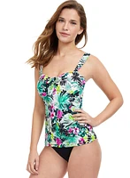 Profile by Gottex - Tropical Print Tankini Set