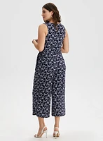 Floral Print Jumpsuit