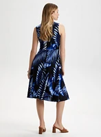 Leaf Print Dress