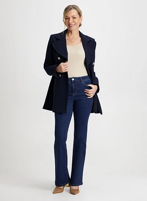 Tricotine Jacket & Bootcut Jeans