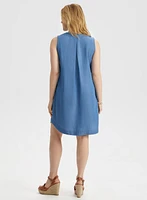 Sleeveless V-Neck Dress