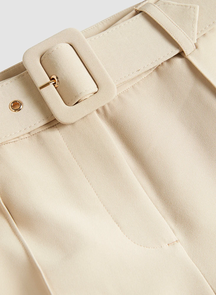 Modern Fit Belted Pants