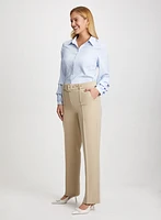 Modern Fit Belted Pants