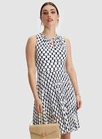 Polka Dot Print Dress