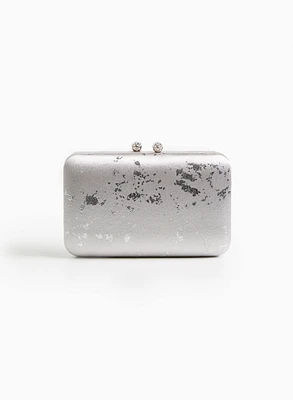 Pochette métallique marbrée