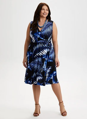 Leaf Print Dress
