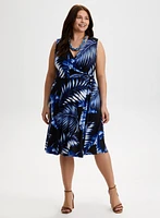 Leaf Print Dress