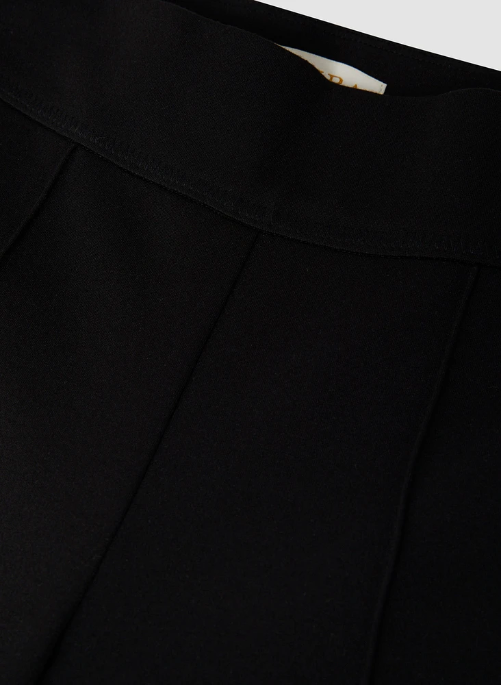 Straight Leg Pull-On Pants