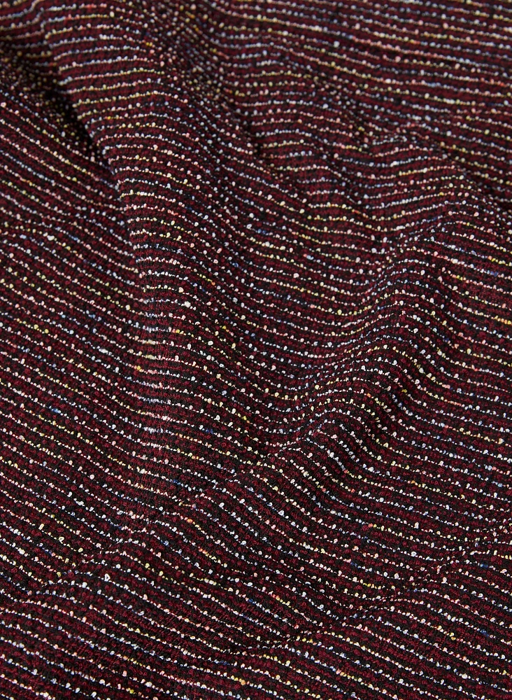Jupe crayon chinée