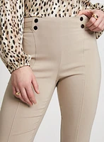 Slim Leg Pull-on Bengaline Pants