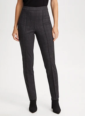 Pantalon à enfiler carreaux