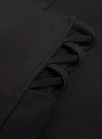 Cross Detail Capris
