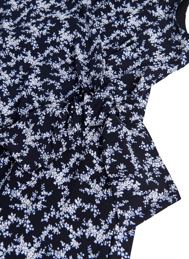Floral Print Jumpsuit