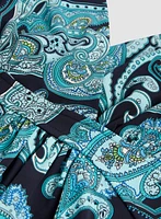Robe maxi à motif cachemire