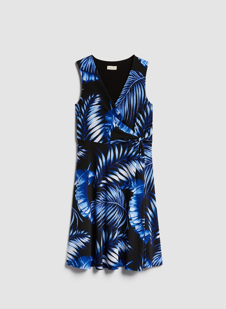 Leaf Print Dress