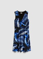 Leaf Print Dress