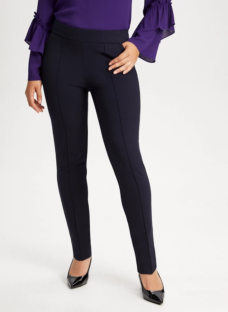 Pull-On Slim Leg Pants