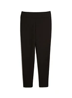 Pull-On Stone Detail Pants