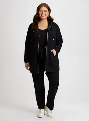 Zip Front Hoodie & Pull-On Pants