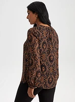 Floral Print Blouse