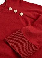 Ottoman Stitch Detail Sweater