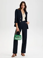 Straight Leg Linen Pants