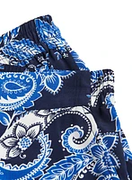 Paisley Print Shorts