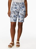 Paisley Print Pull-On Shorts