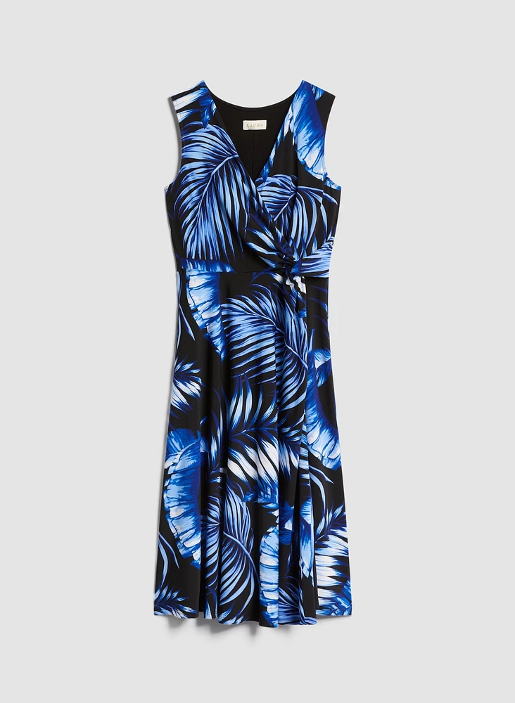 Leaf Print Dress