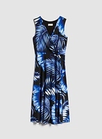 Leaf Print Dress