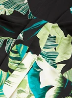 Tropical Print Maxi Dress