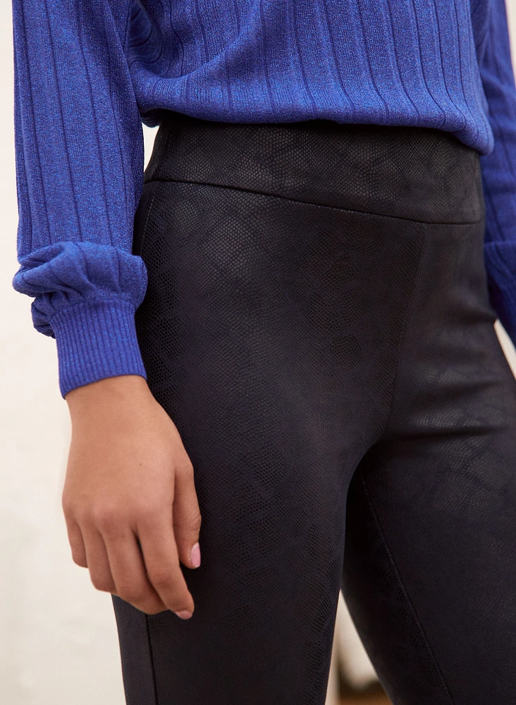Snake Skin Pattern Pants
