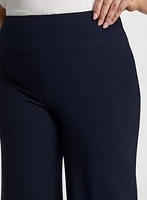 Olivia Pull-On Wide-Leg Pants