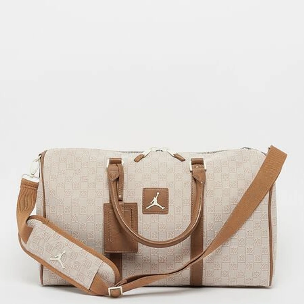 JORDAN Monogram Duffle Bag coocnut milk