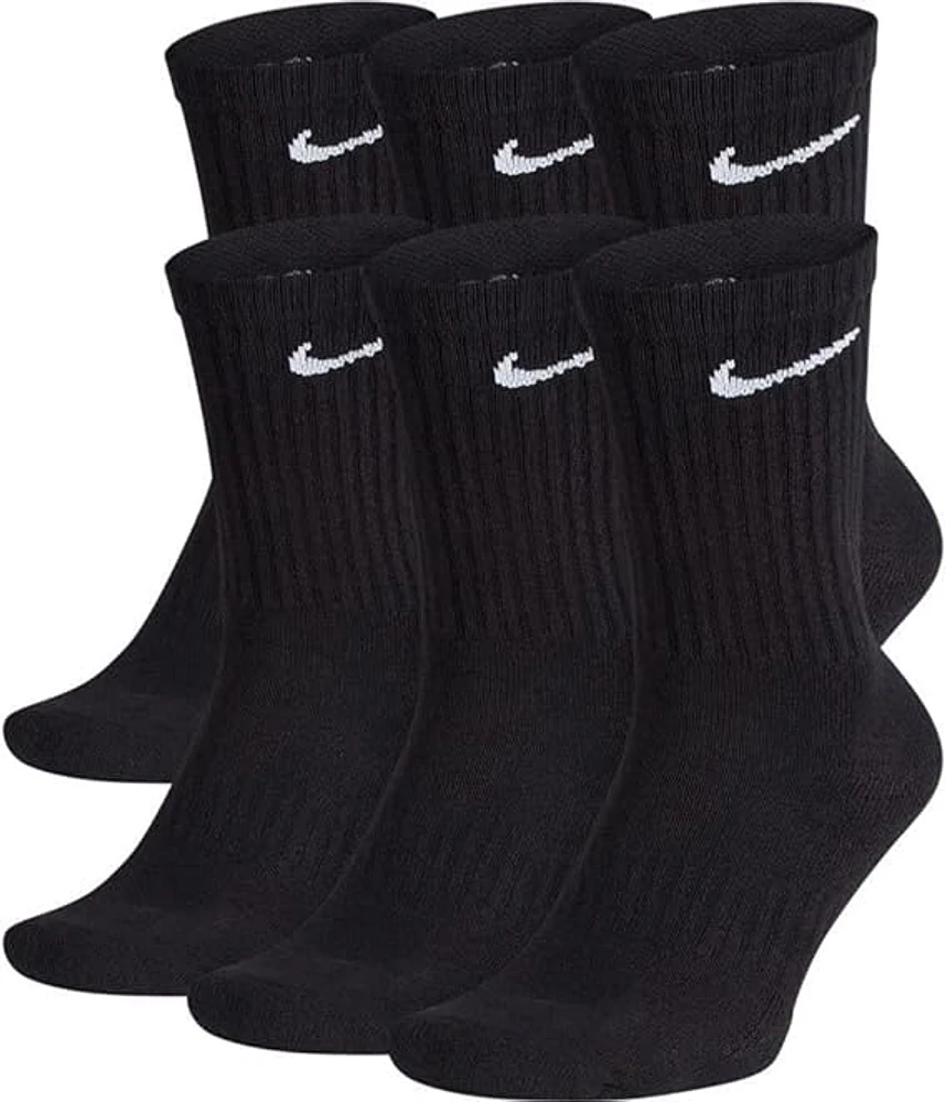 Nike unisex-adult Everyday Cushion Crew 6 Pair BandSocks
