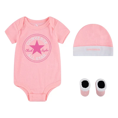 Converse 3 Piece Creeper Set - pink -