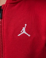 MJ BRKLYN FZ PT SET Red Top-Black Pants