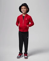 MJ BRKLYN FZ PT SET Red Top-Black Pants