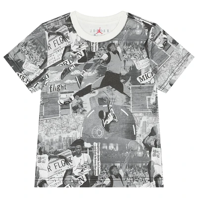 MJ Brooklyn AOP Black T-Shirt