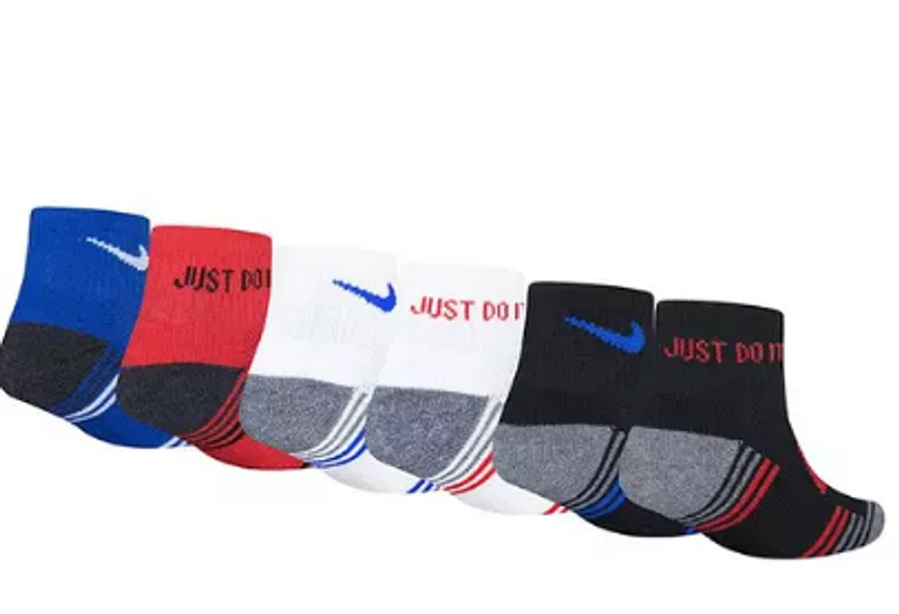 Kids' Multi Logo Ankle Sock (6 Pack)