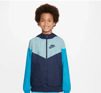 NIKE WINDRUNNER OCEAN  BLUE JACKET WOVEN
