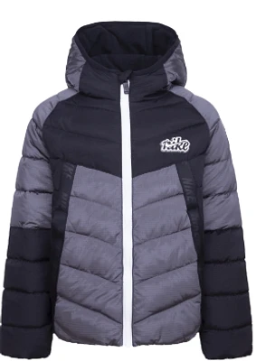 Kids' Sportswear Synthetic Fill Hooded Puffer Jacket