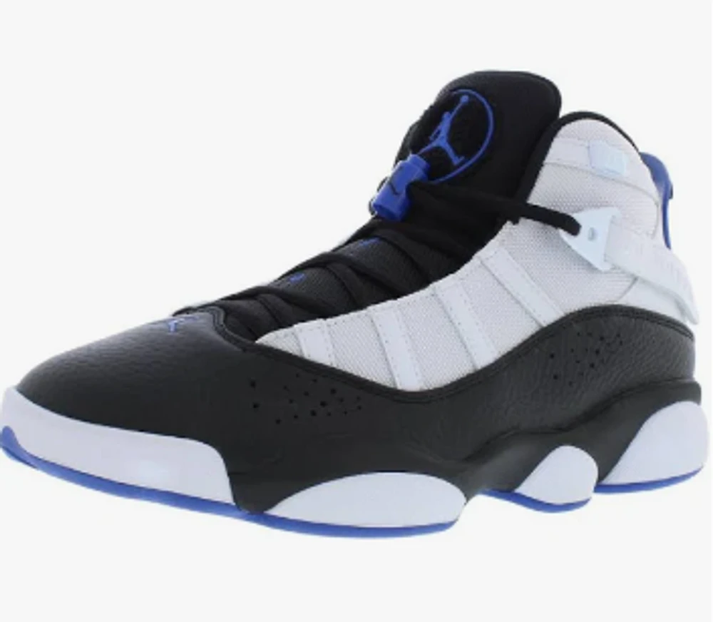 AIR JORDAN 6 RINGS GAME ROYAL GS "White/Game Royal/Black"