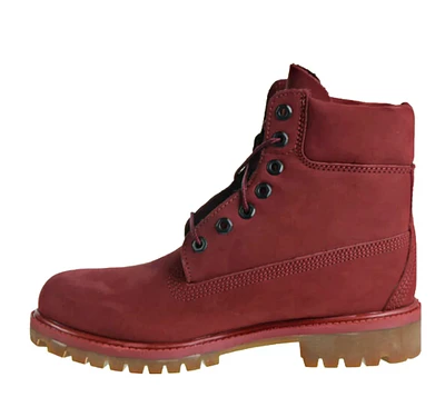 6-inch Premium Waterproof Boots - Burgundy Nubuck