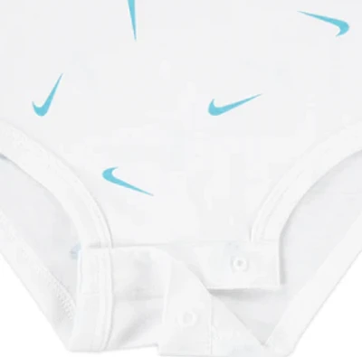 Nike Essentials Baby (0-9M) 3-Piece Striped Swooshfetti