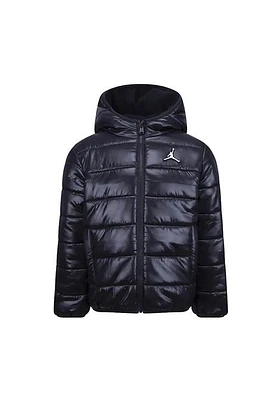 JORDAN JDB MIDWEIGHT FAUX DOWN JACKET BLACK KIDS