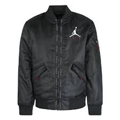 Big Kids' Bomber Jacket In Black