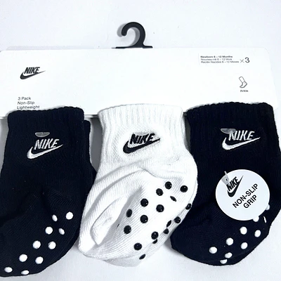Nike No Slip Socks 3-Pack 12-24m