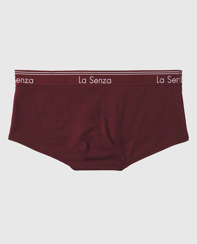 Boyshort Panty with Logo Band