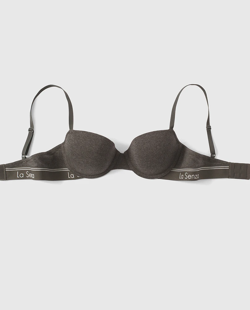 Soutien-gorge demi-buste légèrement doublé